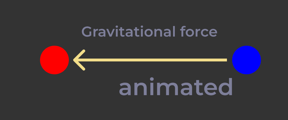 Animating Gravitational Force